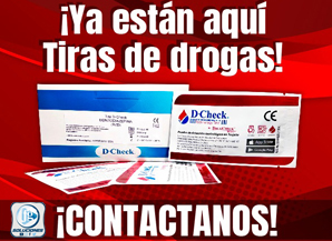 TIRAS DE DROGAS D-CHECK