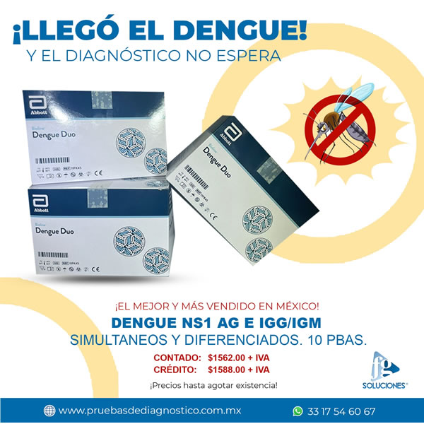 Pruebas rápidas de Dengue